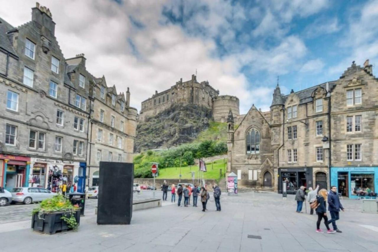Joivy Stylish Castle View Apartment Edinburgh Kültér fotó